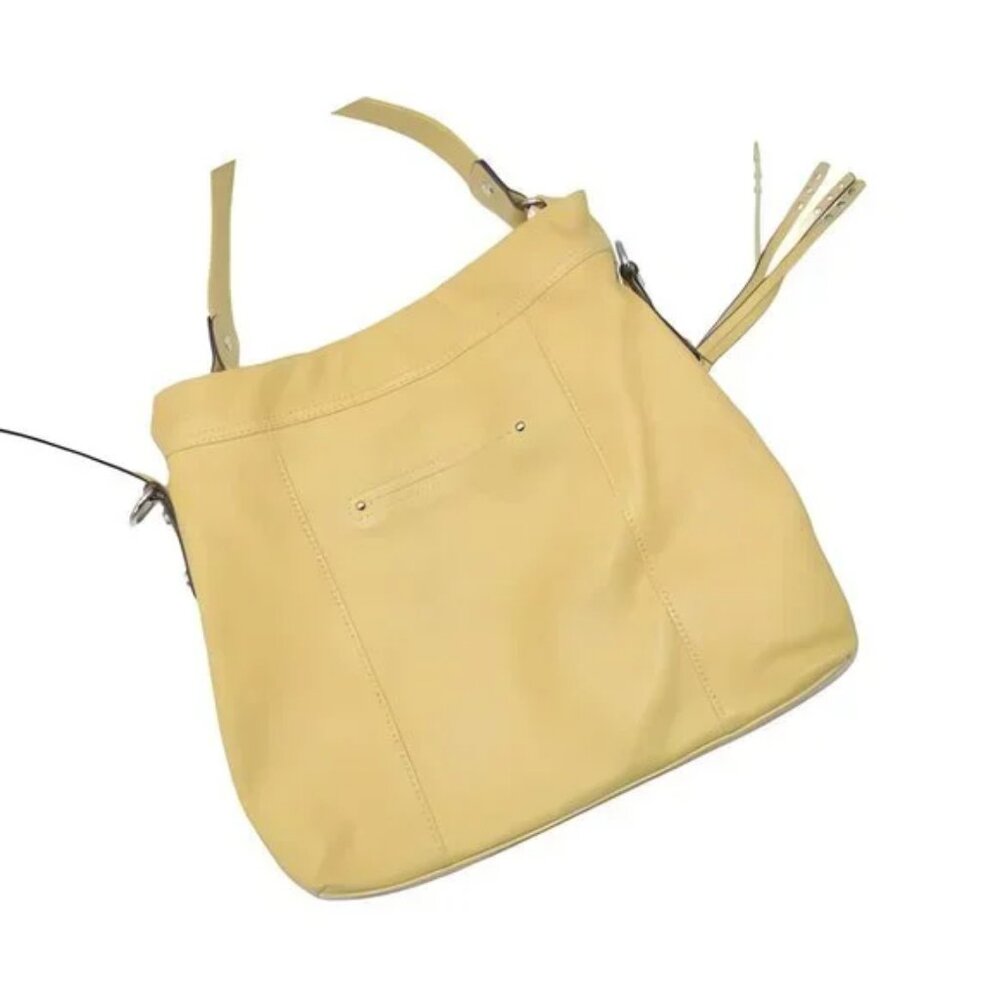 Makowsky Structured Yellow Mustard Soft Leather S… - image 3